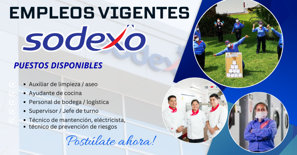 🌟 ÚNETE A SODEXO💼🌍✨